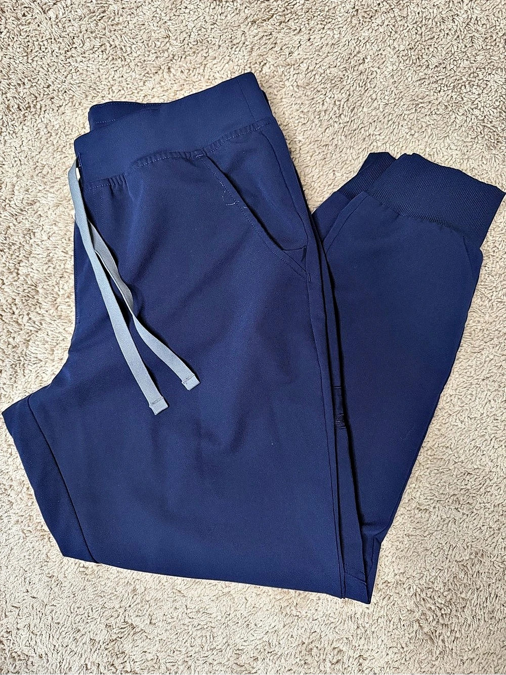 FIGS Zamora Jogger Scrub Pant Navy Blue